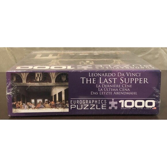 EuroGraphics The Last Supper Jigsaw Puzzle 1000pc Leonardo Da Vinci Art NEW - Picture 4 of 6